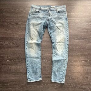 G-Star Raw Distressed 3301 Light Wash Jeans
